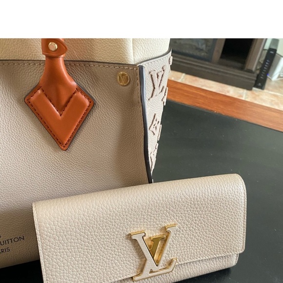 Louis Vuitton Monogram Tuffetege OMS MM and Taurillon leather Capucines Wallwt - Picture 4 of 6